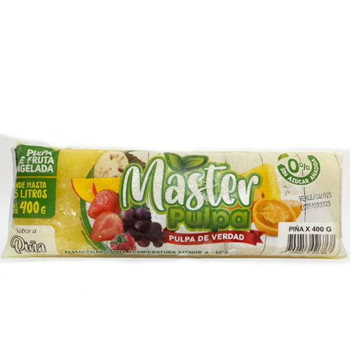 [059919] Pulpa De Fruta Master Pulpa Piña 400Gr