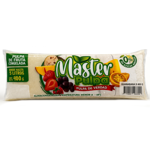 [059924] Pulpa De Fruta Master Pulpa Guanabana 400Gr