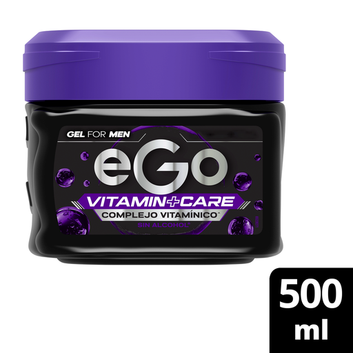 [059972] Gel For Men Ego Vitamin + Care Pote 500Ml
