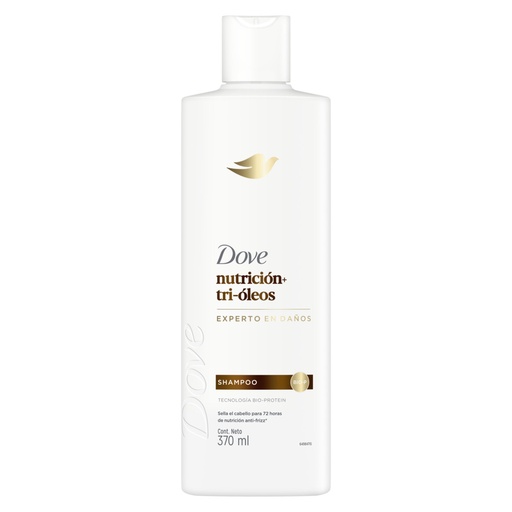 [059975] Shampoo Dove Nutrición+tri-óleos 370Ml