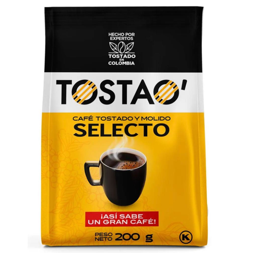 [059985] Café Tostao Tostado Y Molido Selecto  200Gr