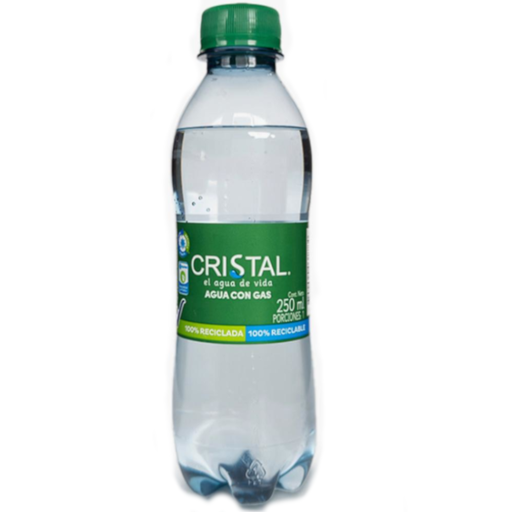[059992] Agua Cristal Con Gas 250Ml