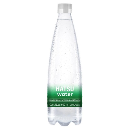 [059995] Agua Mineral Hatsu Natural Carbonatada 600Ml