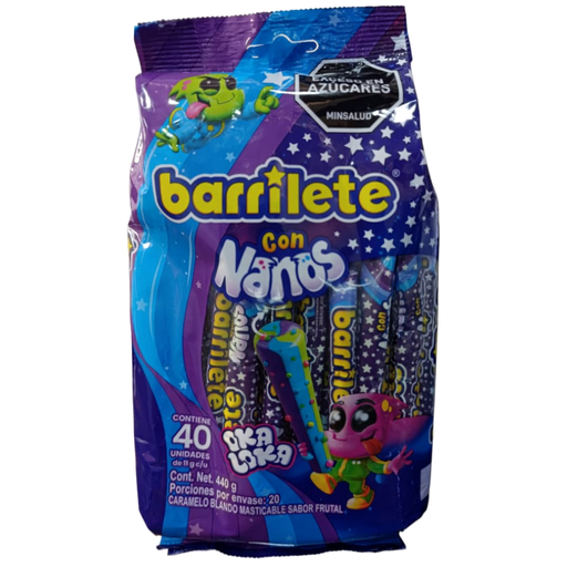 [060017] Barrilete Con Nanos Oka Loka 40 Unidades 440Gr