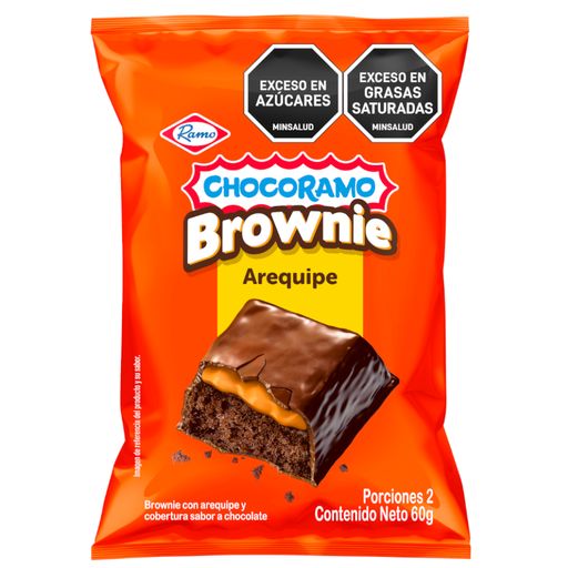 [060087] Brownie De Arequipe Chocoramo 60Gr