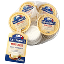 Queso ILe De France Mini Brie 25Gr 5 Unidades