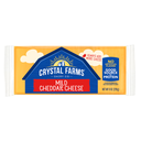 Queso Mild Cheddar Cheese Crystal Farms 226Gr