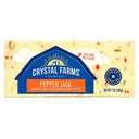 Queso Pepper Jack Cheese Jalapeño Crystal Farms 198Gr
