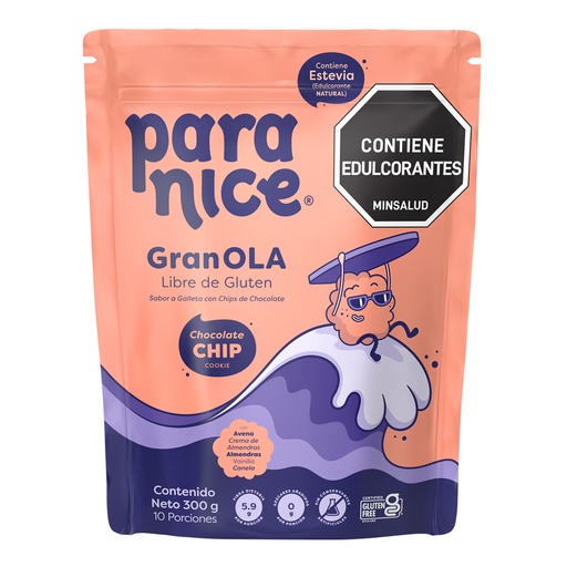 [060120] Granola Paranice Chocolate Chip Cooki 300Gr