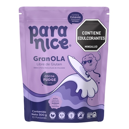 [060121] Granola Paranice Cocoa Fudge Cake 300Gr