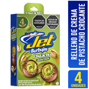 Burbujas Jet Pistacho Dubai Style Relleno Crema Pistacho Crocante  46Gr 4 Unidades