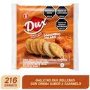 Galletas Dux Rellenas Sabor Caramelo Salado 216Gr 6 Unidades