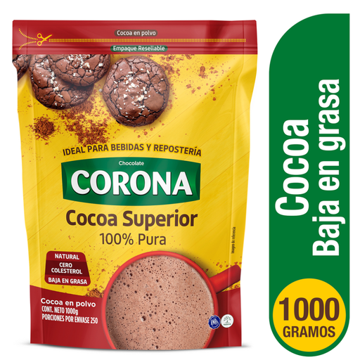 [060142] Cocoa Superior Corona   Bolsa 1000Gr