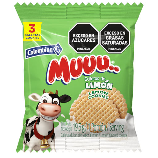 [060152] Galletas Muuu De Limón Colombina 234Gr