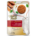 Fancy Feast Supremo Con Carne En Risotto Con Vegetales 75Gr