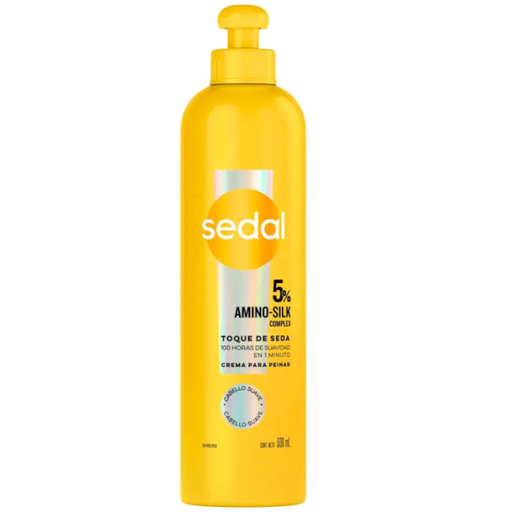 [060184] Crema Para Peinar Sedal Toque De Seda 300Ml
