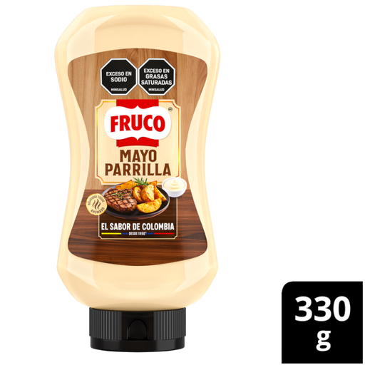 [060188] Salsa Mayo Parrilla Tarro Fruco 330Gr