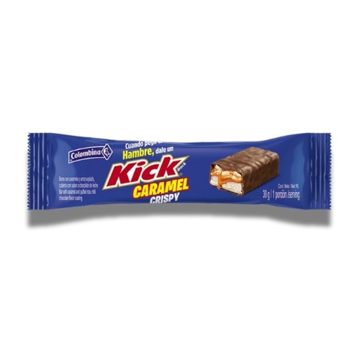 [060211] Chocolatina Kick Caramel Crispy Colombina 30Gr