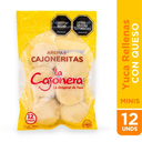 Arepa Yuca Rellena De Queso La Cajonera Minis 300Gr 12 Unidades