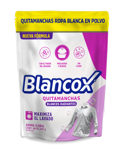 [060380] Blancox Polvo Quitamanchas Ropa Blanca Doypack 240Gr
