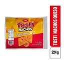 Tosti Nachos Queso Intenso Yupi 8 Unidades 224Gr