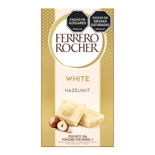 [060602] Barra De Chocolate Ferrero White 90Gr