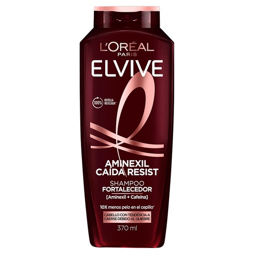 [060558] Shampoo Elvive Aminexil Caída Resist 370Ml