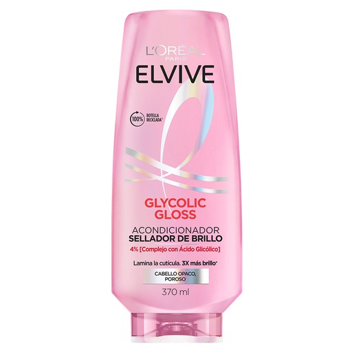 [060560] Acondicionador Elvive Glycolic Gloss 370Ml
