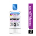 Enjuague Bucal Listerine Cuidado Total Extra Suave Sin Alcohol 500Ml