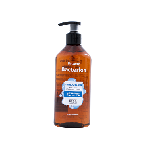 [060577] Jabón Líquido Bacterión Antibacterial Limpieza Y Protección Tarro 400Ml