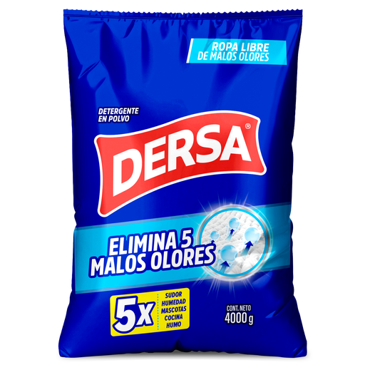 [060655] Detergente En Polvo Dersa 5X 4000Gr