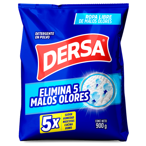 [060663] Detergente En Polvo Dersa 5X 900Gr