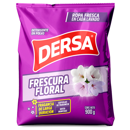 [060669] Detergente En Polvo Dersa Frescura Floral 900Gr