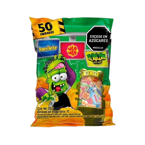 [060700] Piñata Halloween Surtido 50 Unidades 200Gr