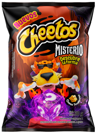[060711] Cheetos Misterio Queso Tenebroso 125Gr