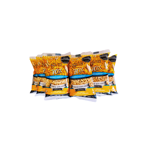 [060406] Arroz Soplado Susi 70% Menos Azúcar 25Gr 6 Unidades