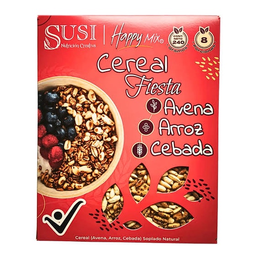 [060408] Cereal Susi Happy Mix Fiesta Caja 240Gr