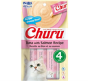 Snack Gatos Churu Atún Y Salmón 14Gr 4 Unidades
