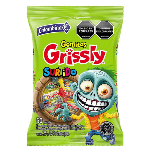 [060623] Gomas Grissly Surtido Halloween 264Gr