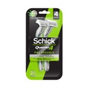 Maquina Afeitar Schick Quattro Piel Sensible 2 Unidades