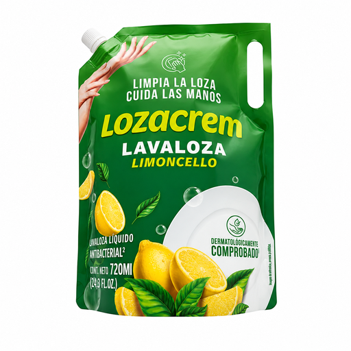 [060693] Lavaloza Lozacrem Limoncello Líquido Doypack 720Ml