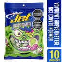 Bombones Jet Chocolate Blanco Ojo De Zombie Bolsa 118Gr