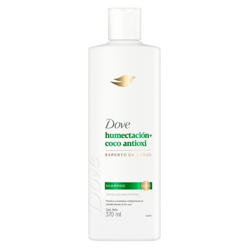 [060747] Shampoo Dove Humectación + Coco Antioxidante 370Ml