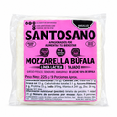Queso Mozzarella De Búfala Santosano Tajado 225Gr