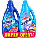 Detergente Líquido Furor Ropa Color 2000Ml + Suavizante Furor 2000Ml