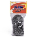 Esponja Haas Espiral Inoxidable Plata 2 Unidades