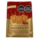 Galleta Navidad Moment's Caramelizadas Bolsa 170Gr